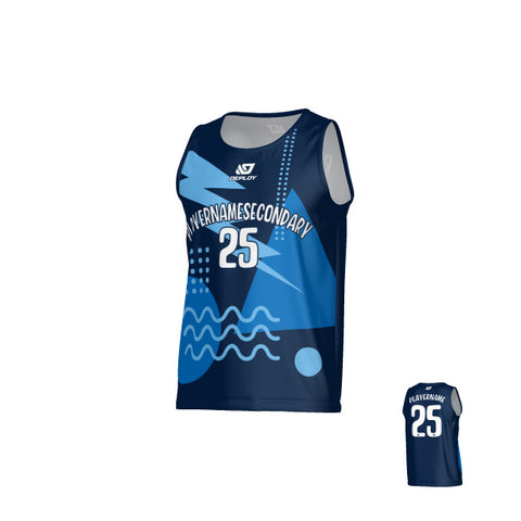 Nova Sports Singlet - Navy