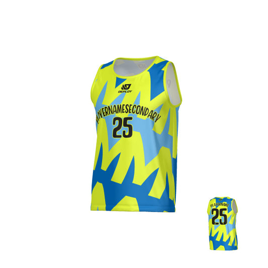 Mirage Sports Singlet - Neon Yellow