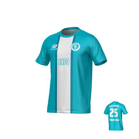 Stripe Jersey - Teal