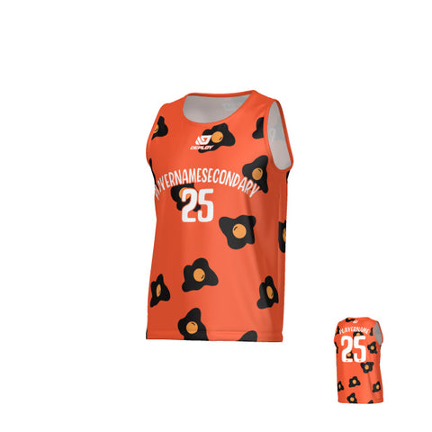 Egg Paint Sports Singlet - Orange