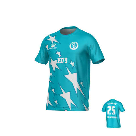 Stars Jersey - Teal