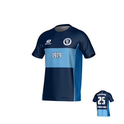 Shift Jersey - Navy & Sky Blue