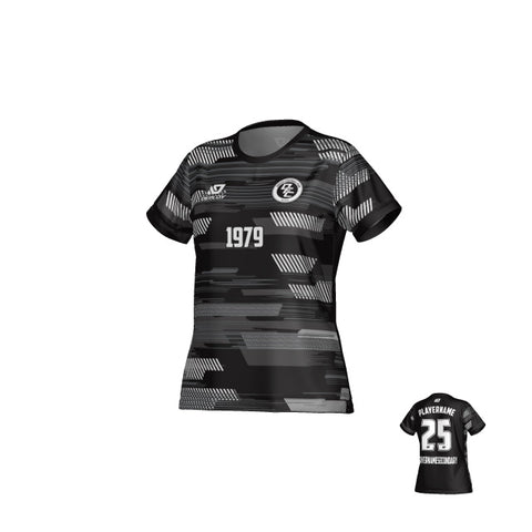 Glitch Womens Jersey - Black