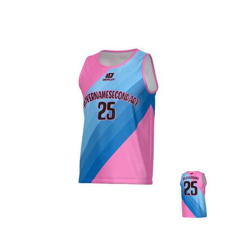 Sash Sports Singlet - Pink