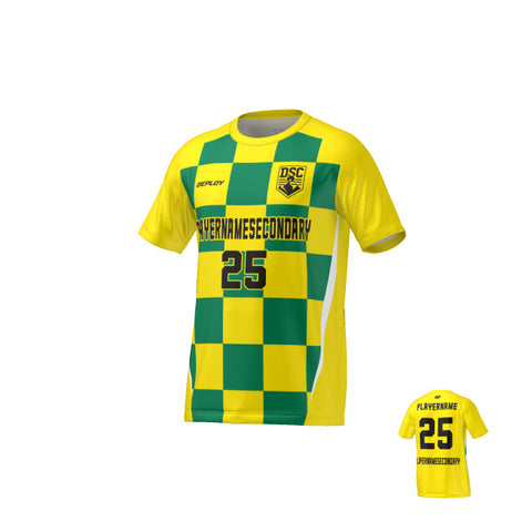 Flight Jersey Checkers - Yellow