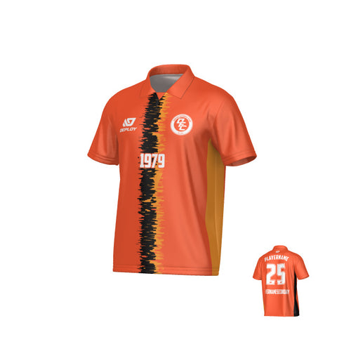 Rift Collared Jersey - Orange