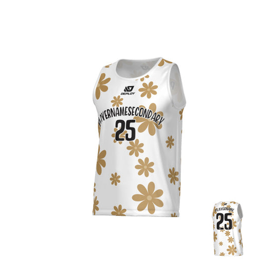Flower Sports Singlet - White