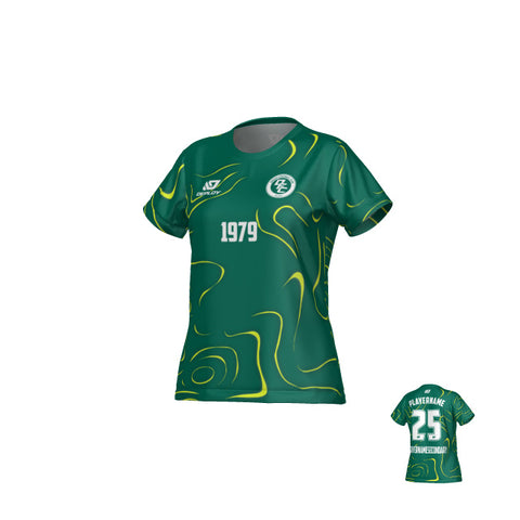 Marble Womens Jersey - Green