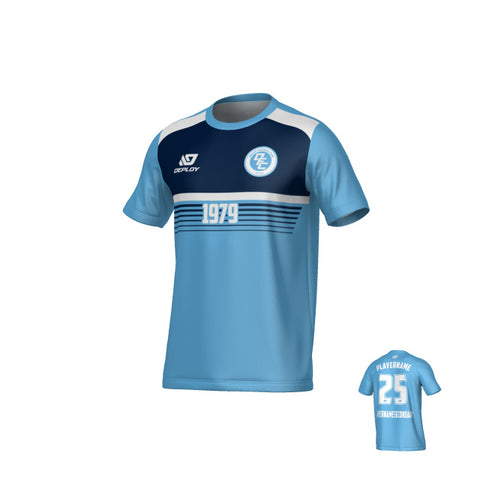 Horizon Jersey - Sky Blue & Navy