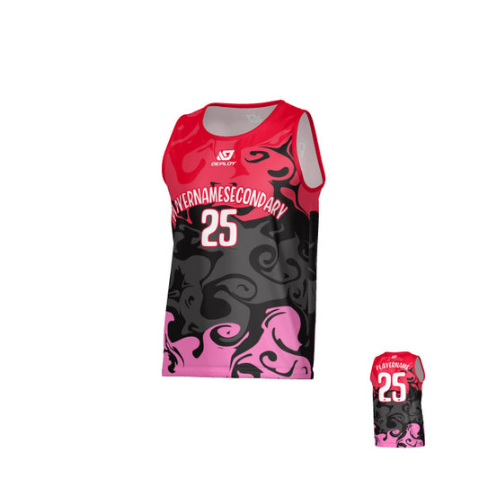Smoke Sports Singlet - Red