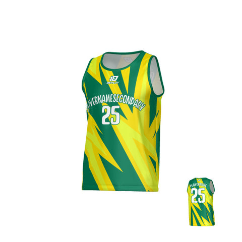 Strike Sports Singlet - Green