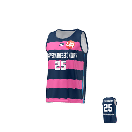 URBAN REC - FLIGHT SINGLET ZAG - NAVY
