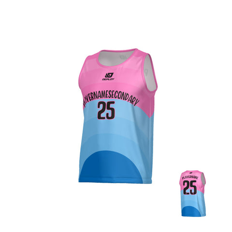 Curve Sports Singlet - Pink