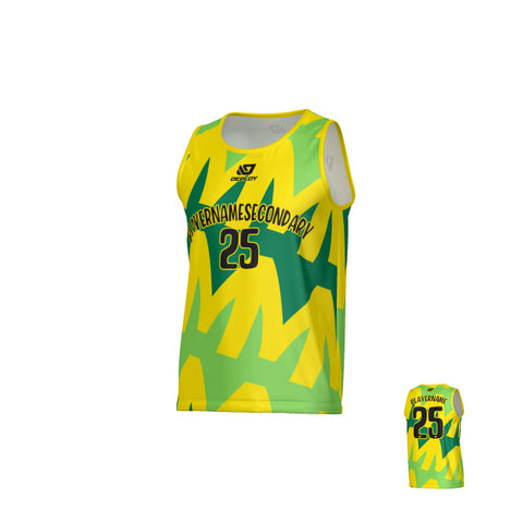 Mirage Sports Singlet - Yellow