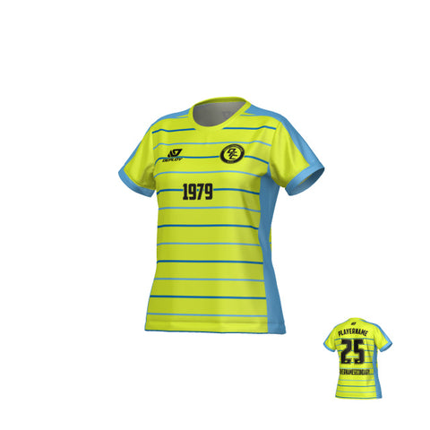 Cadence Womens Jersey - Neon Yellow