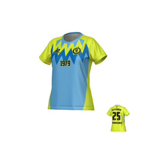 Carnival Womens Jersey - Neon Yellow