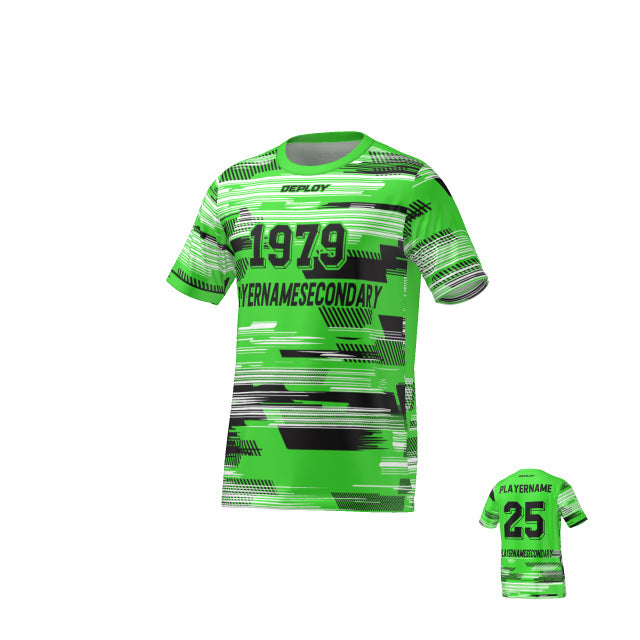 FLIGHT JERSEY 9 - GREEN - Deploy Football - Australia's Best Footballs & Soccer Balls