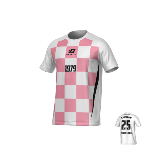 DUBBO 6s SUMMER - CHECKERS PINK
