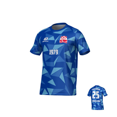 NEPEAN FA SUMMER - SHARDS - BLUE