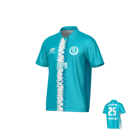 Rift Collared Jersey - Teal