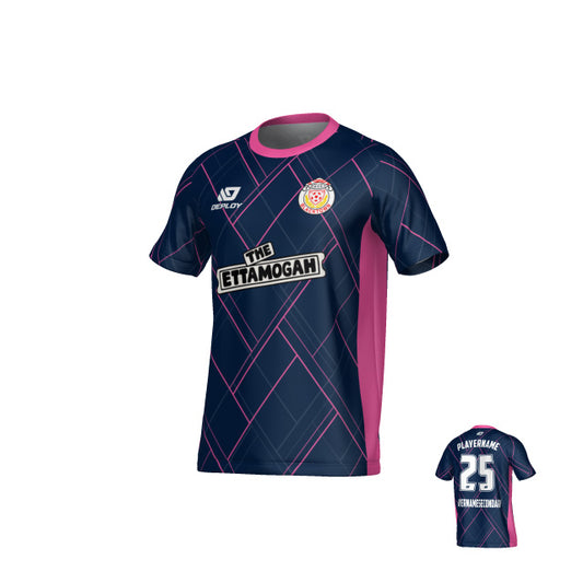 BDSFA SUMMER - PLAID - NAVY & PINK