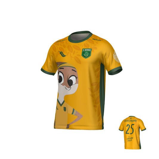 Luna Roo Football Jersey - Luna Face - Deploy Football - Australia's Best Footballs & Soccer Balls