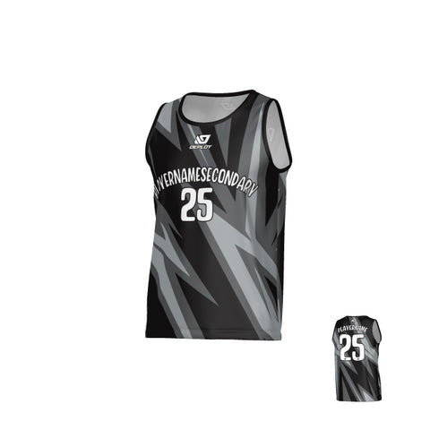 Strike Sports Singlet - Black