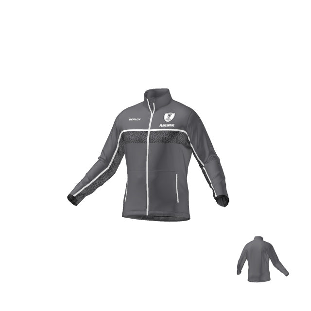 Cranebrook United FC -  Maestro Jacket - Grey - Deploy Football - Australia's Best Footballs & Soccer Balls