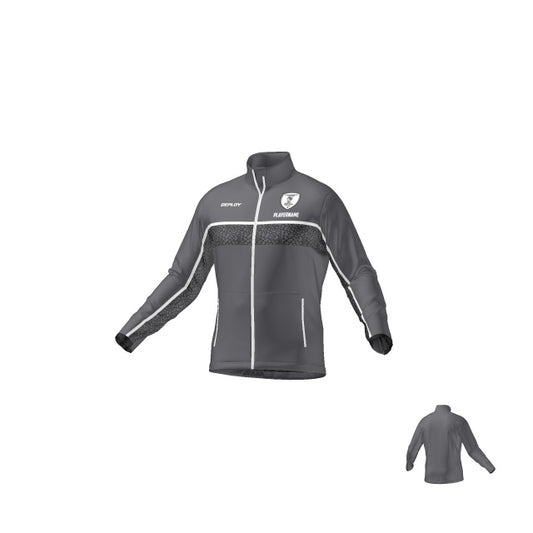 Cranebrook United FC -  Maestro Jacket - Grey - Deploy Football - Australia's Best Footballs & Soccer Balls