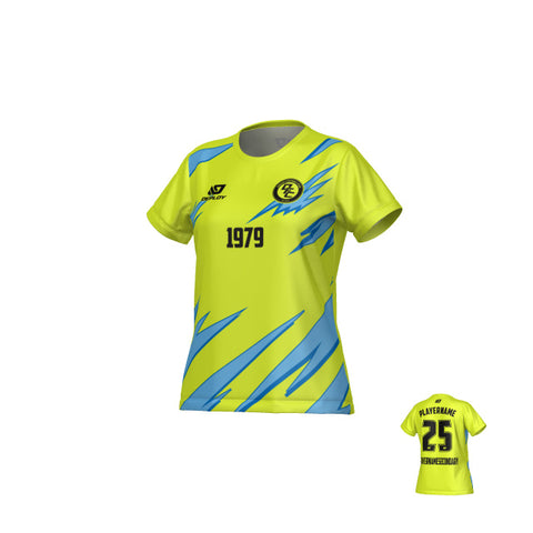 Sharp Womens Jersey - Neon Yellow