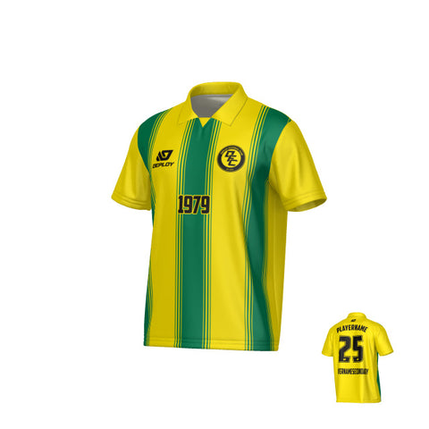Pillars Collared Jersey - Yellow