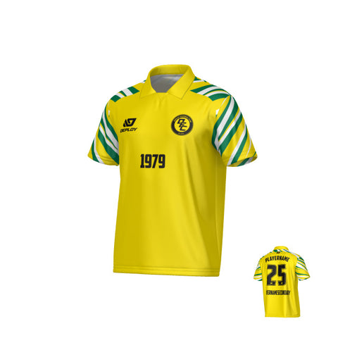 Surge Collared Jersey - Yellow