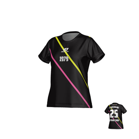 DUBBO 6s SUMMER - LADIES TRACKS FLURO PINK