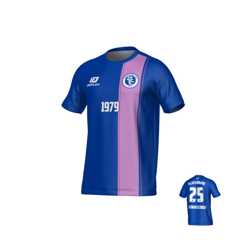 Edge Jersey - Royal Blue & Purple