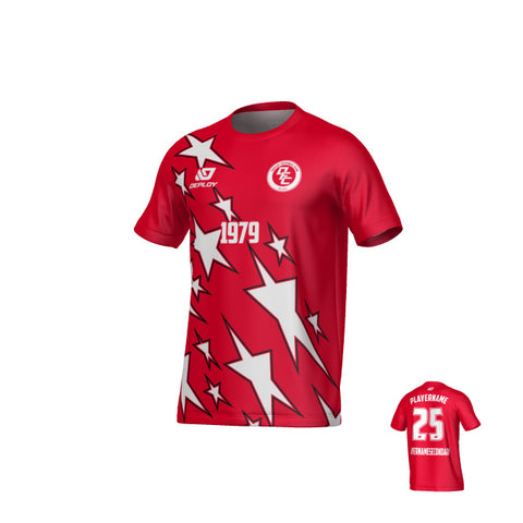 Stars Jersey - Red