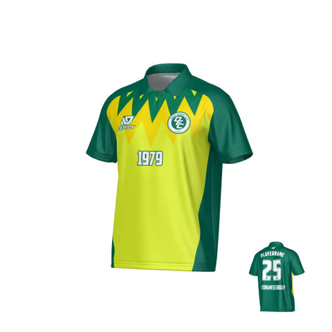 Carnival Collared Jersey - Green
