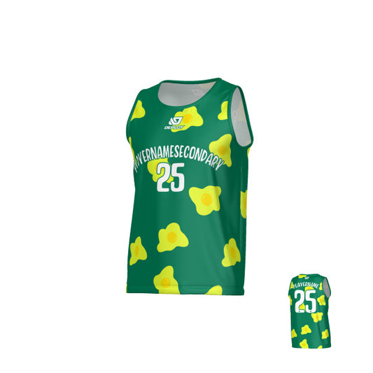 Egg Sports Singlet - Green