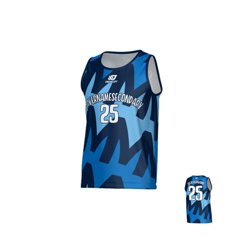 Mirage Sports Singlet - Navy
