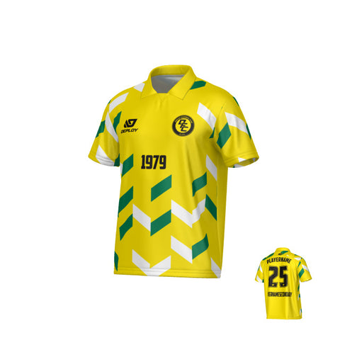 Arrows Collared Jersey - Yellow