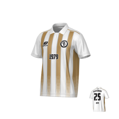 Classic Collared Jersey - White