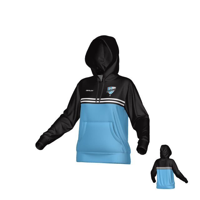 Deniliquin Wanderers - Versa Hoodie Ladies - Deploy Football - Australia's Best Footballs & Soccer Balls