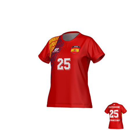 Spain Home Womens Jersey