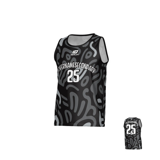 Swell Sports Singlet - Black