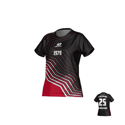 DUBBO 6s SUMMER - LADIES CIRCUIT RED