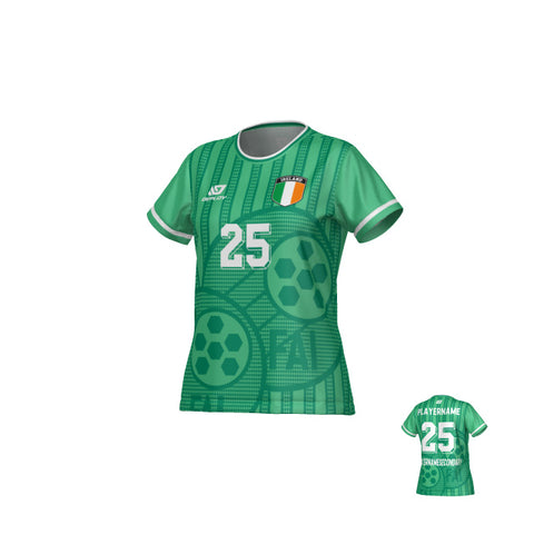 Ireland Home Womens Jersey