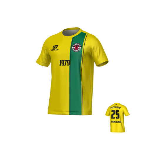 VIRGINIA UNITED SUMMER - EDGE - GOLD & GREEN