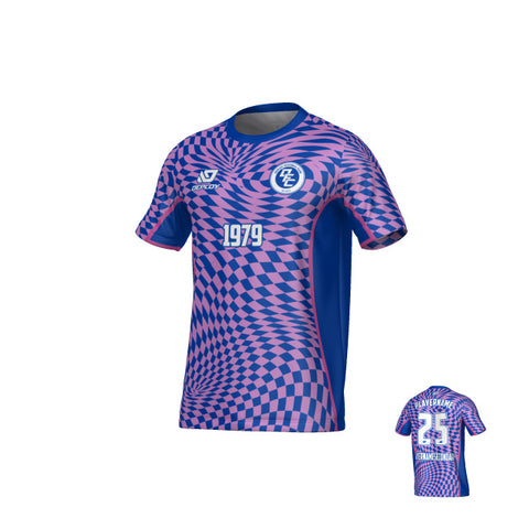 Vortex Jersey - Royal Blue & Purple