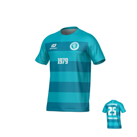 Hoops Jersey - Teal