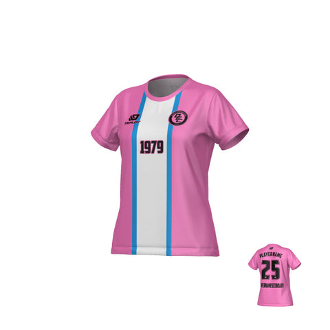 Stripe Womens Jersey - Pink