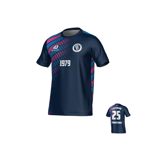 Spray Jersey - Navy & Pink